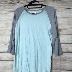 Lularoe randy raglan tee